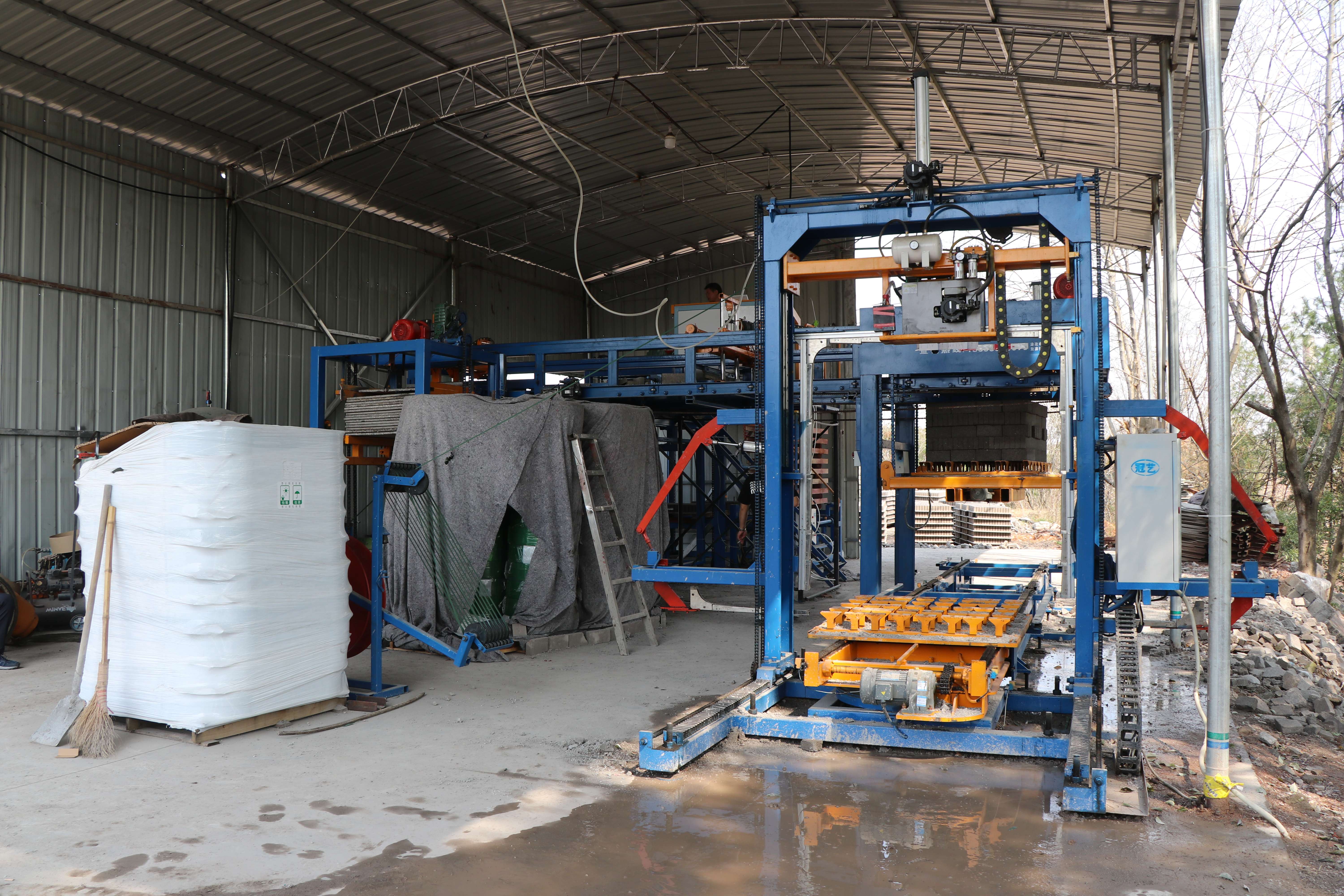 Embalaje automático de ladrillos Machin26