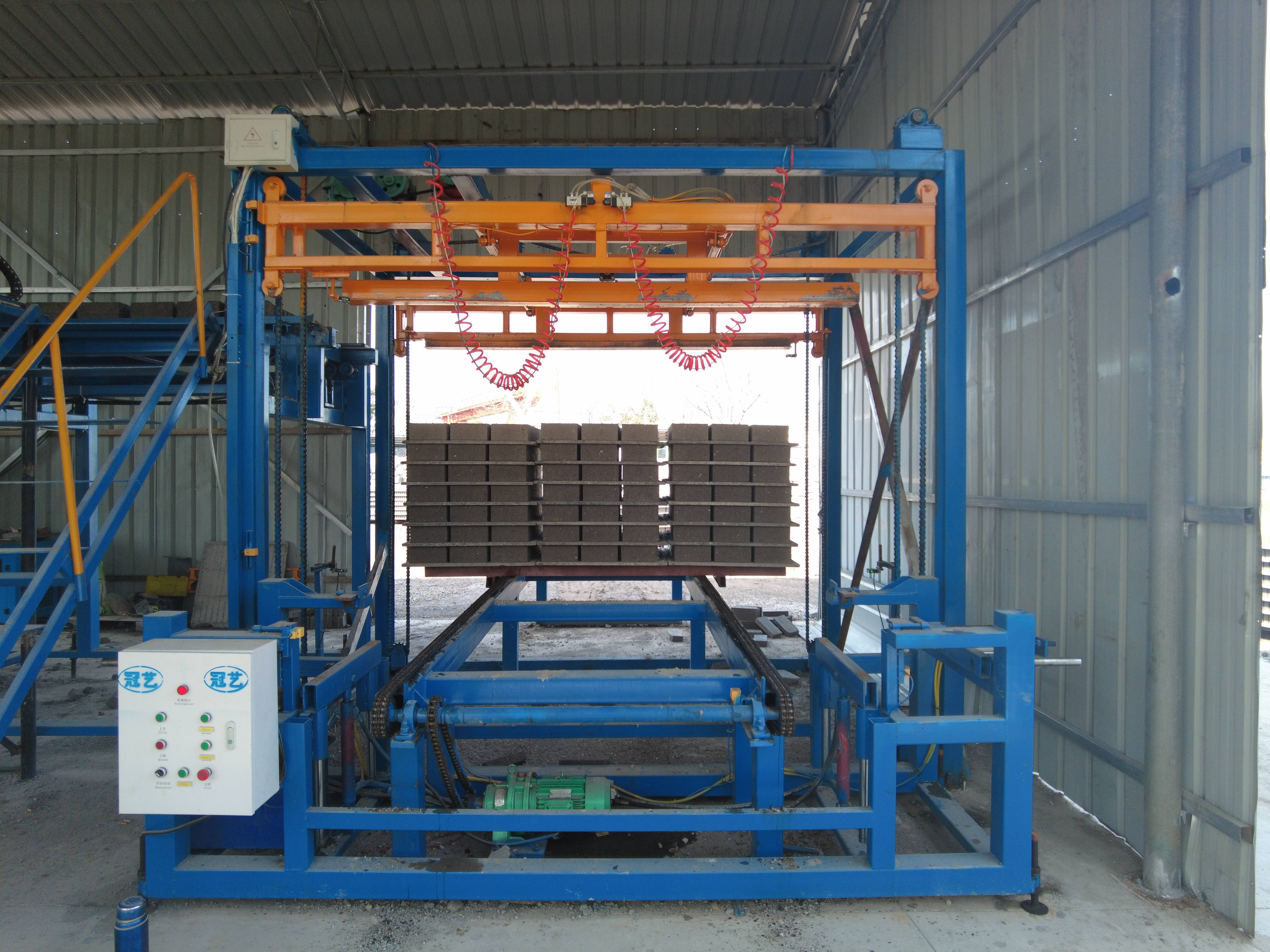 Embalaje automático de ladrillos Machin19