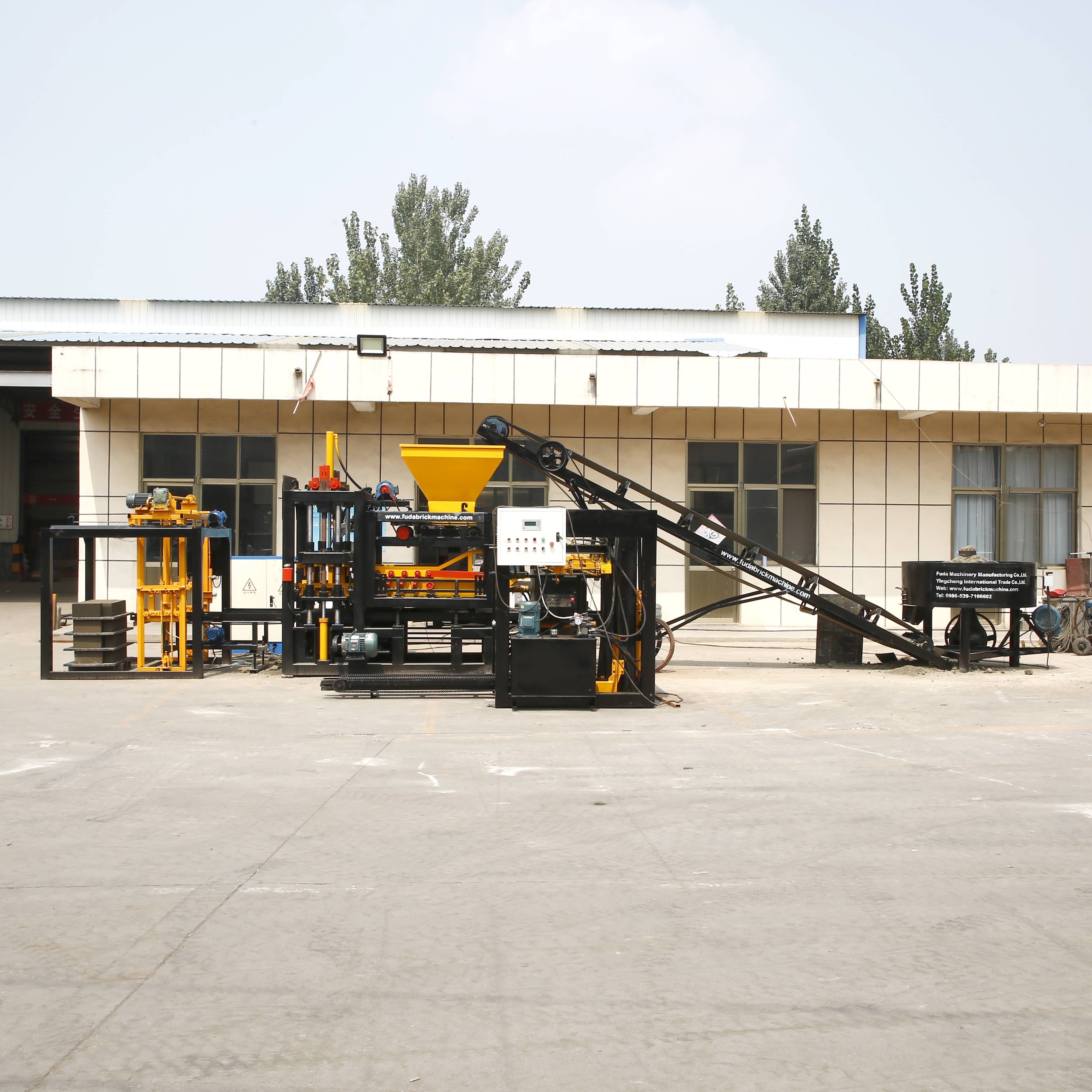 L&iacute;nea de producci&oacute;n de fabricaci&oacute;n autom&aacute;tica de bloques