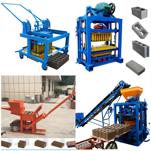 Tipos de m&aacute;quina de fabricaci&oacute;n de bloques peque&ntilde;os