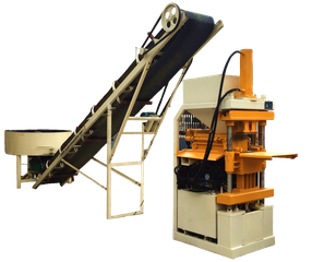 QT1-10 máquina de moldeo de ladrillos de suelo de arcilla semi automática máquina de fabricación de bloques de lego para la venta