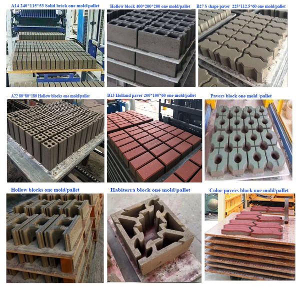 ¿Qué tipo de construcción es posible con las máquinas de fabricación de ladrillos?
