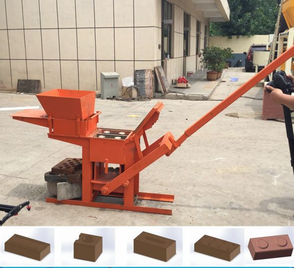 Introducción de la máquina de fabricación de bloques de arcilla manual QT2-40 y los pasos de cómo usarla