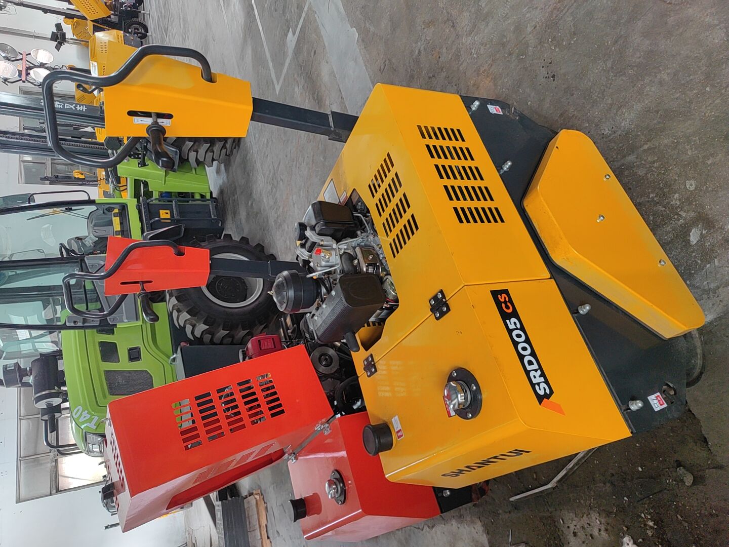 mini rodillo de carretera