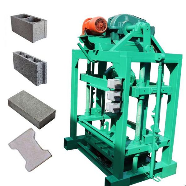 Peque&ntilde;a m&aacute;quina de fabricaci&oacute;n de ladrillos Qt4-40 (3)