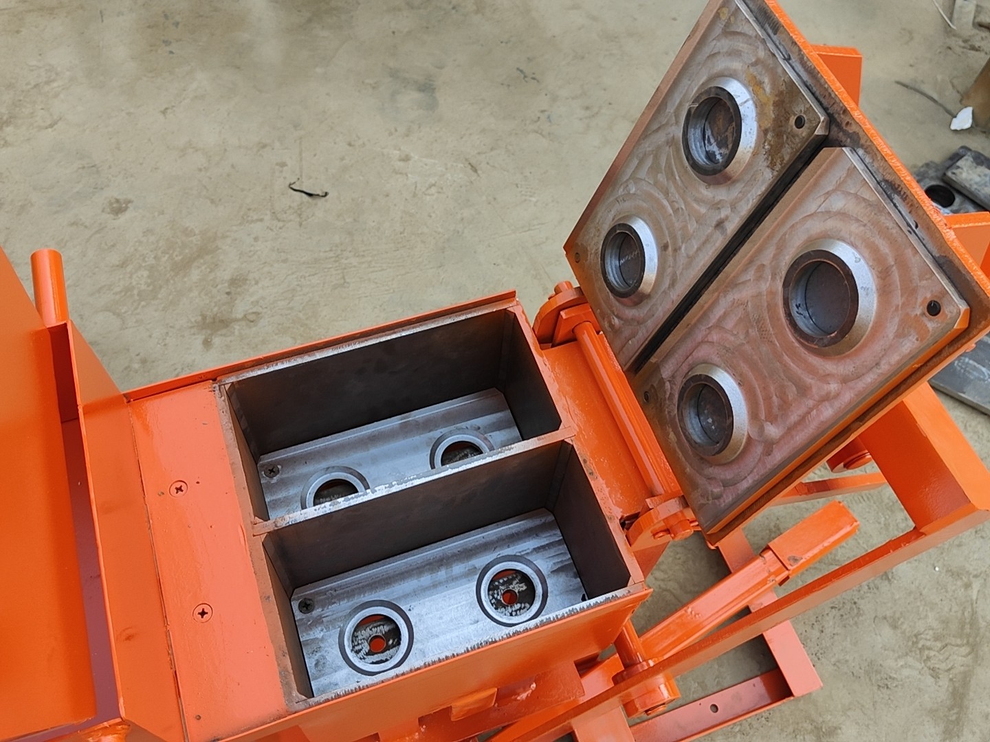 m&aacute;quina de fabricaci&oacute;n de bloques de arcilla manual