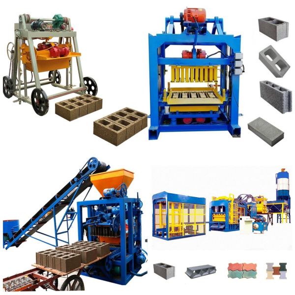 Introducción de máquinas de bloques en venta en Nigeria