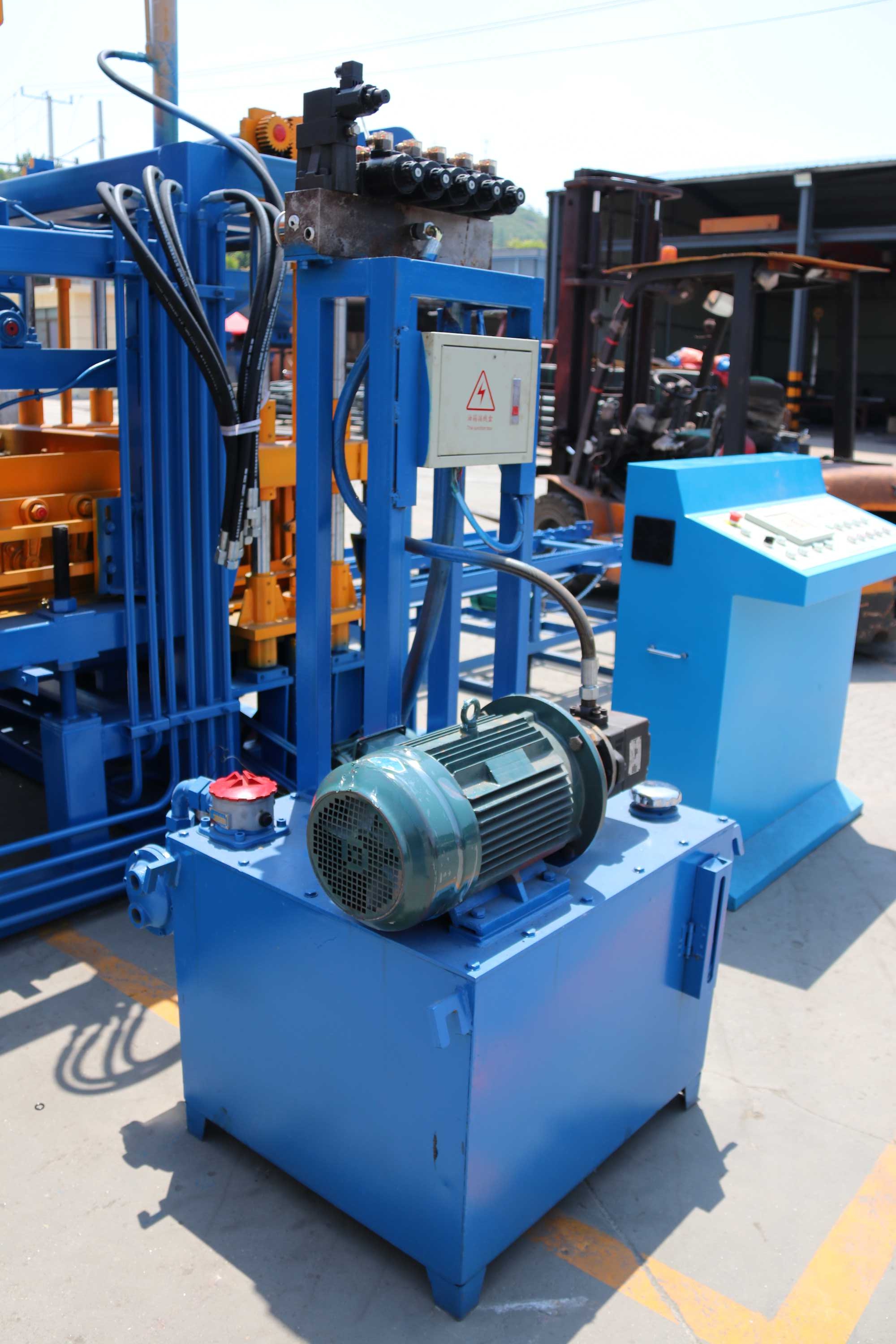 M&aacute;quina de fabricaci&oacute;n de ladrillos autom&aacute;tico hidr&aacute;ulico